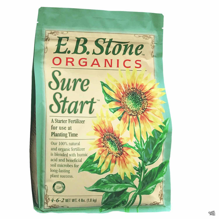 flower seed starter fertilizer E.B. Stone™ Organics Sure Start™ — Green Acres Nursery & Supply