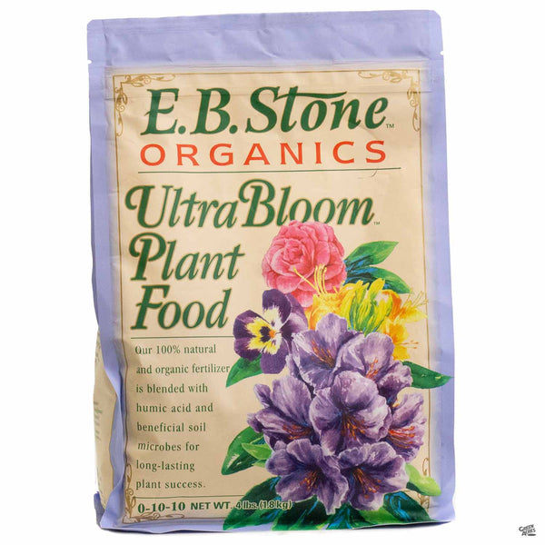 organic fertilizer for blooming plants E.B. Stone™ Organics Ultra Bloom™ Plant Food — Green Acres  Nursery & Supply