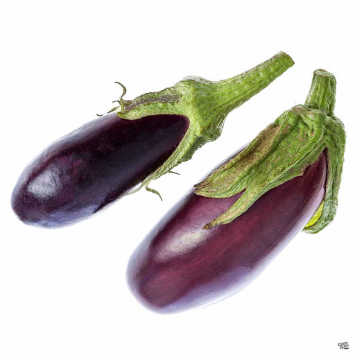 'Little Finger' Eggplant fruit