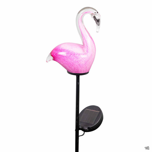 Flamingo Solar Glass Stake