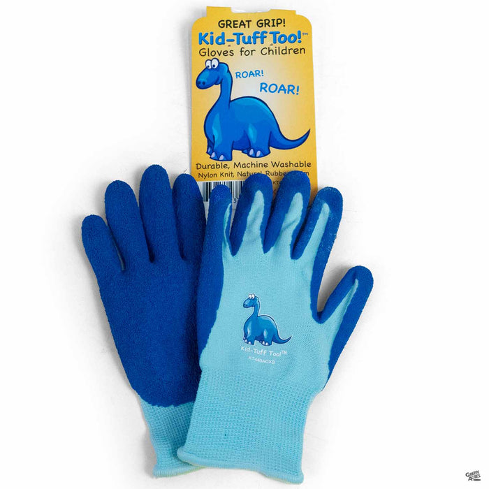 Bellingham Child Pattern Glove - Blue with Dinosaur