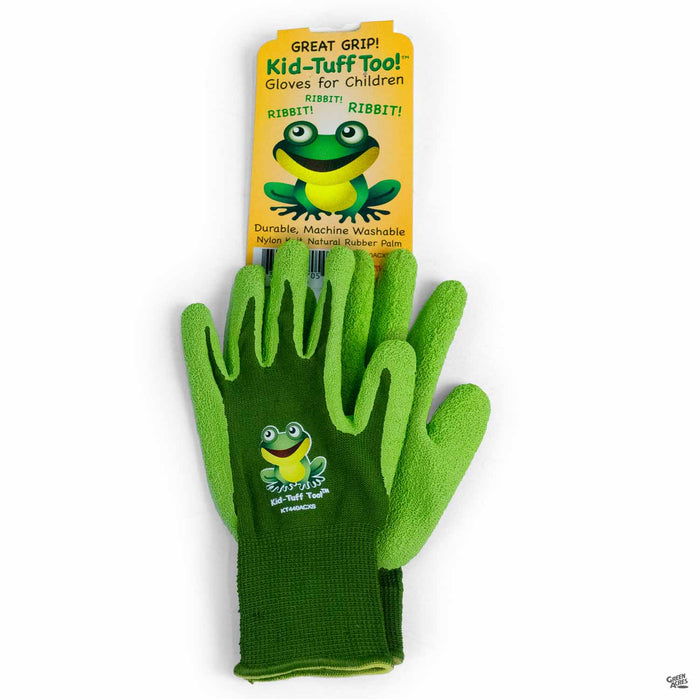 Bellingham Child Pattern Glove - Green with Frog