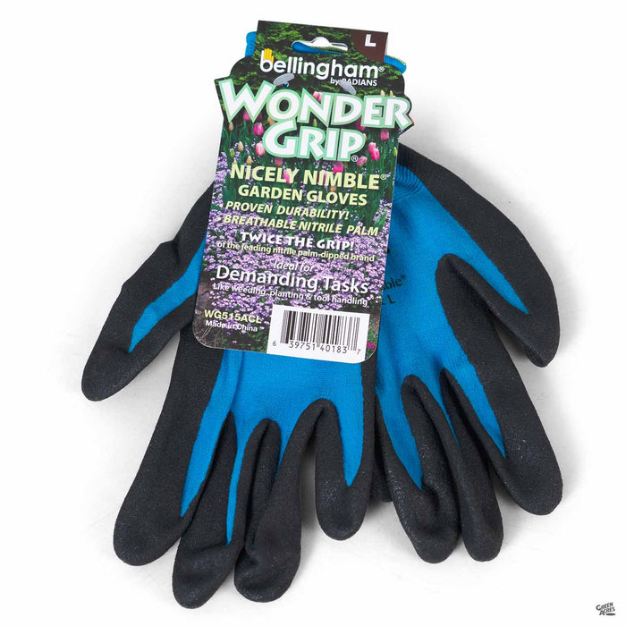 Wonder Grip® Nicely Nimble® Glove Large Blue