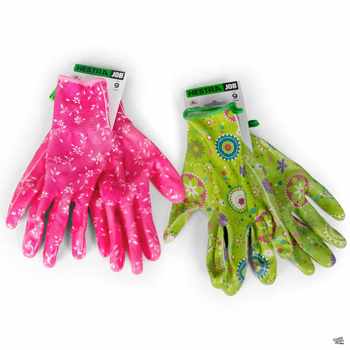 Hestra Garden Nitrile Dip Gloves set