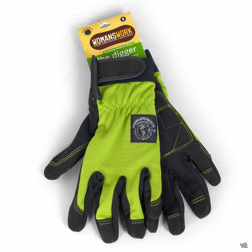 The Digger Gloves by Women's Work Small Green