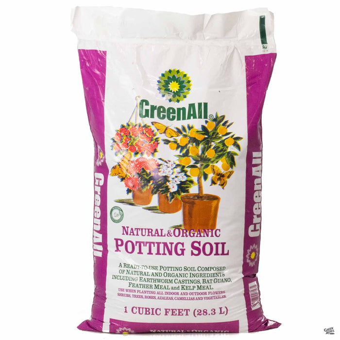 GreenAll Natural and Organic Potting Soil 1 cu ft