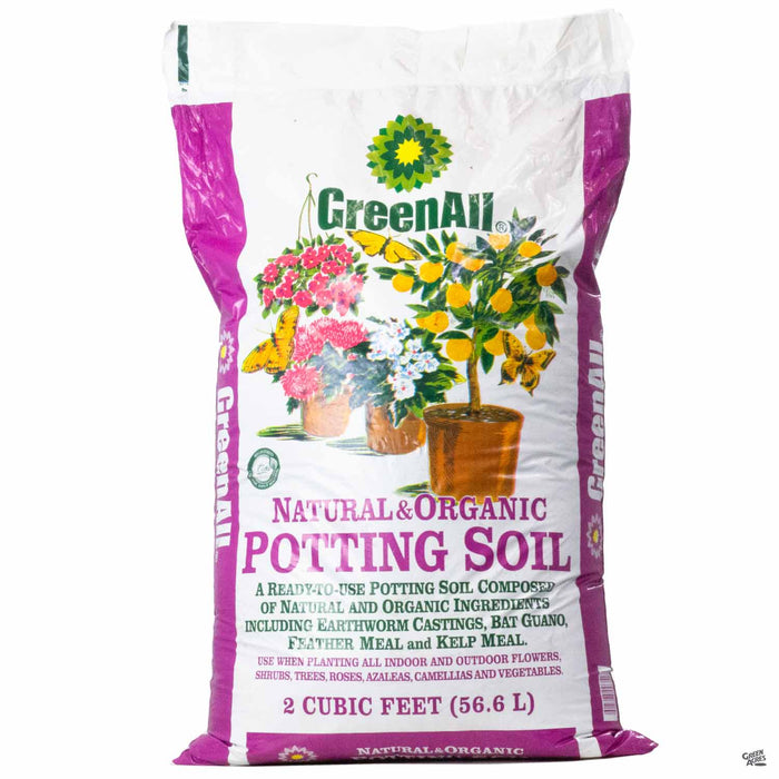 GreenAll Natural and Organic Potting Soil 2 cu ft