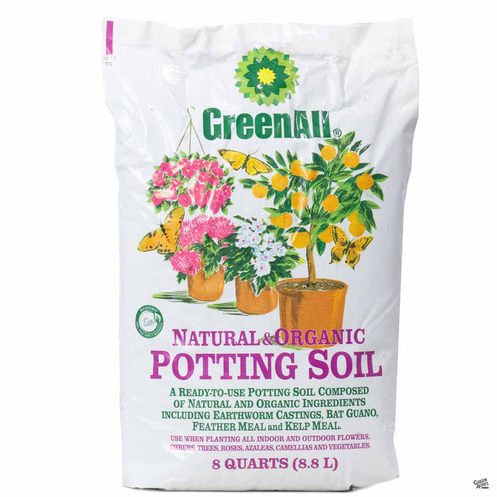 GreenAll Natural and Organic Potting Soil 8 qt