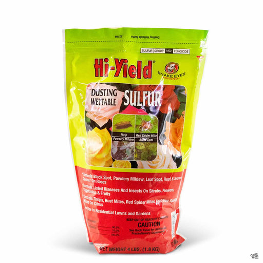 Hi-Yield Dusting Wettable Sulfur 4 pounds