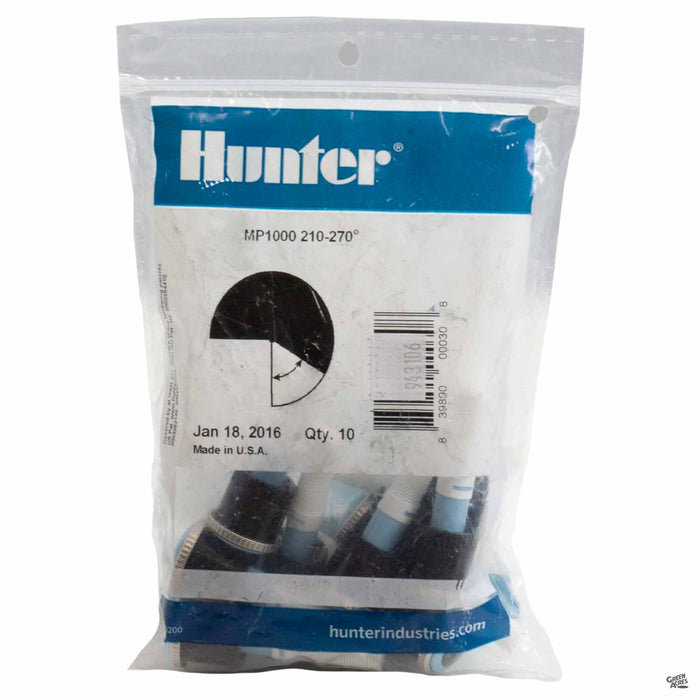 Hunter MP Rotator 1000 Series 210-270 10 pack