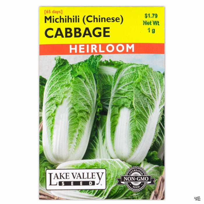 Lake Valley Seed Michihili Chinese Cabbage
