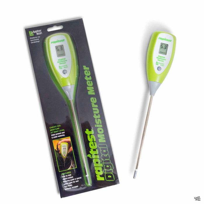 digital soil moisture meter for plants Luster Leaf® Digital Moisture Meter — Green Acres Nursery & Supply
