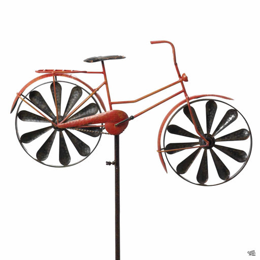 Red Bicycle Spinner by Marshall Home and Garden
