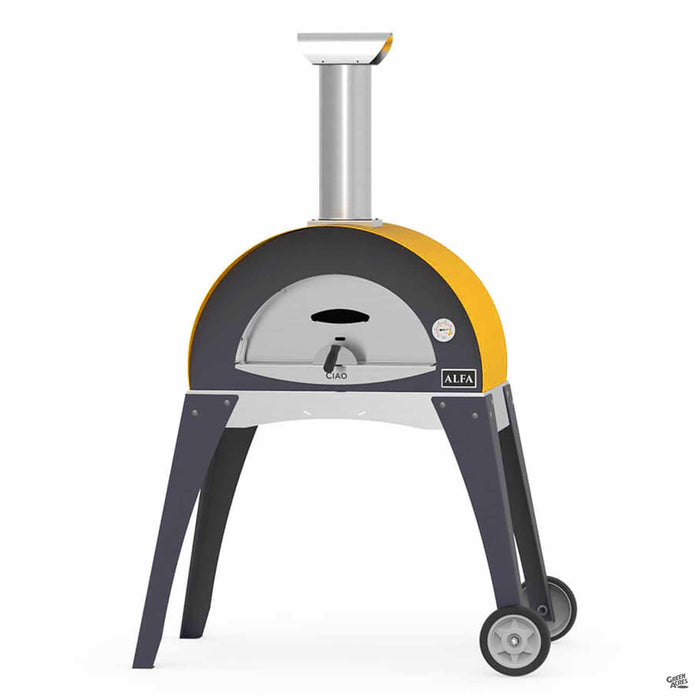 CIAO Pizza Oven Yellow and Base