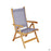 Royal Teak Collection Florida Reclining Arm Chair