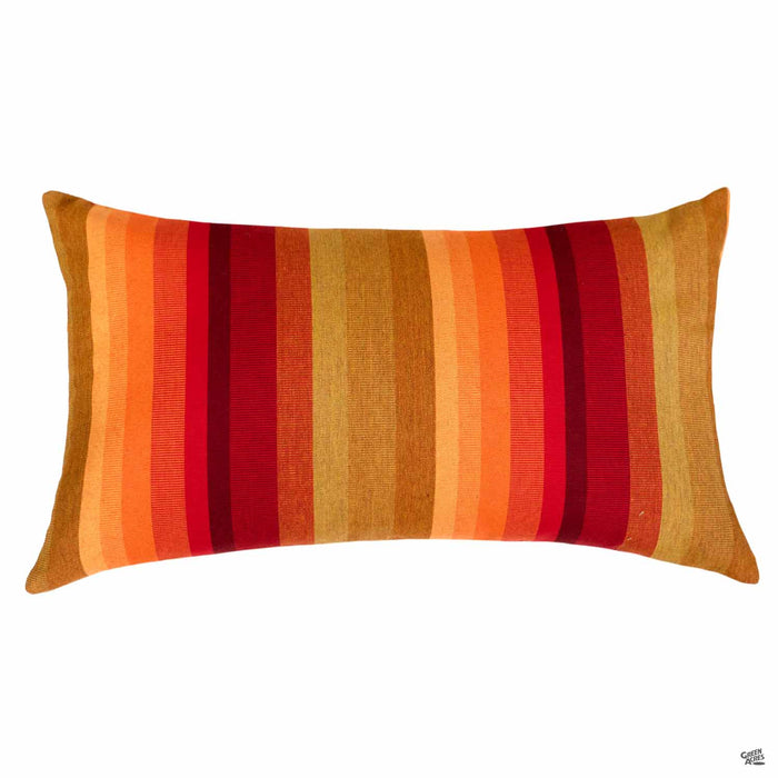 Lumbar Pillow in Astoria Sunset (Vertical Stripes)