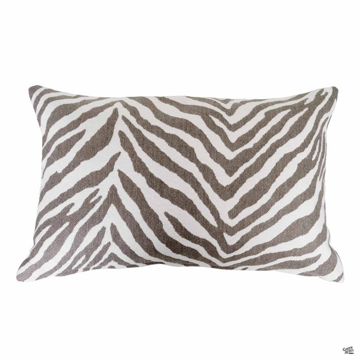 Lumbar Pillow Grey Outdoor Throw Pillows Sunbrella® Outdoor