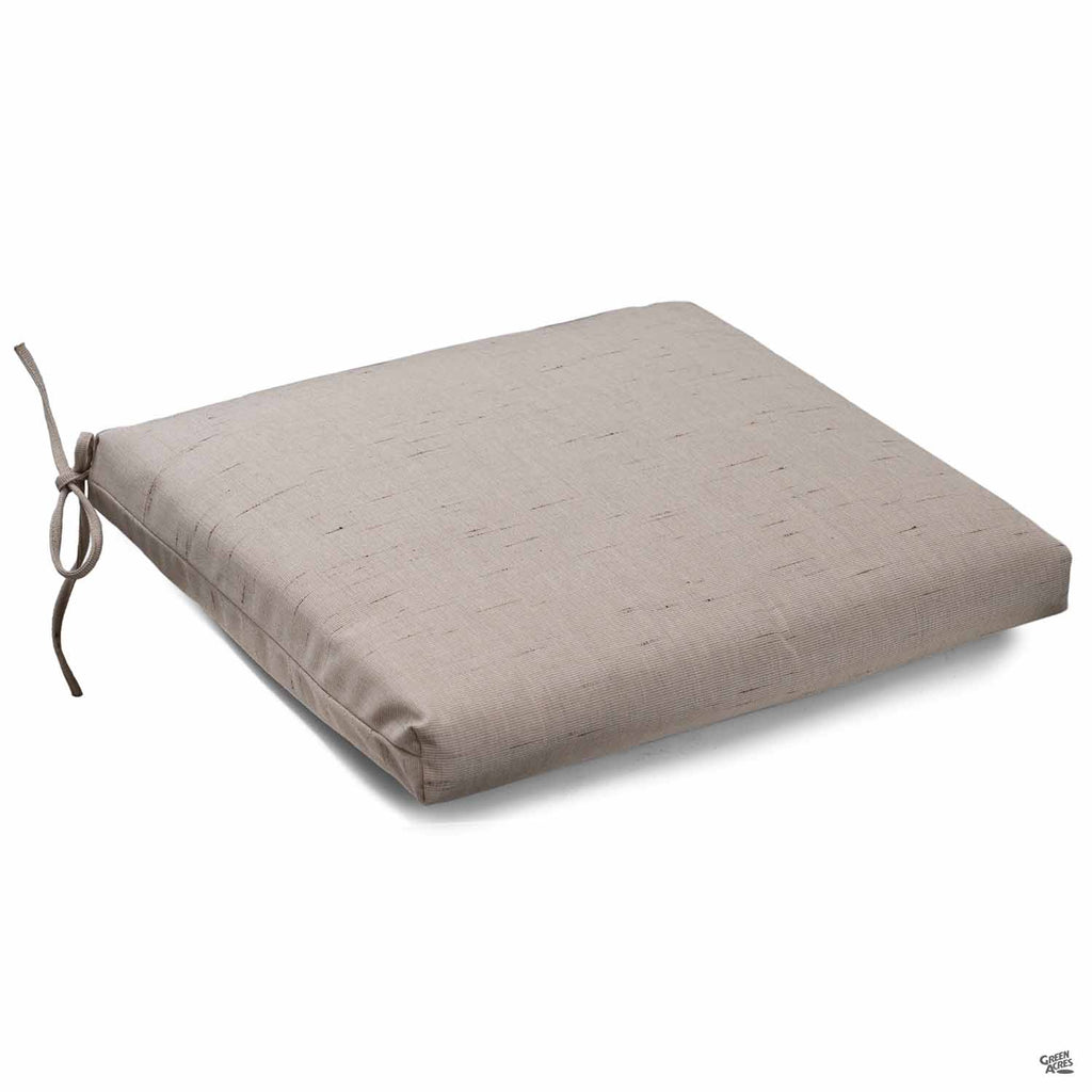 Sunbrella® Outdoor AllWeather Seat Cushion Frequency Sand — Green