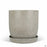 Eastham Egg Pots with Attached Saucer Speckled Grey - 7.75 inch by 7.75 inch