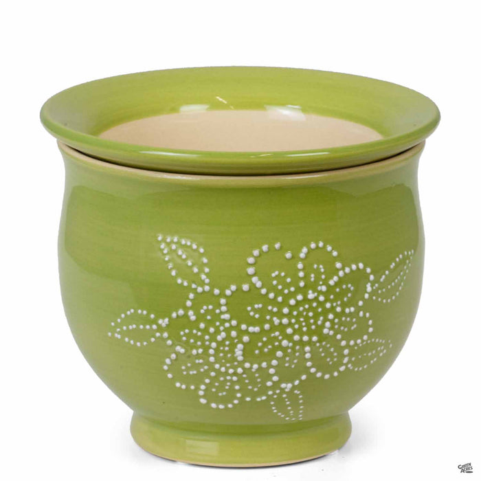 african plant pot Floral African Violet Self-Watering Pot — Green Acres Nursery & Supply