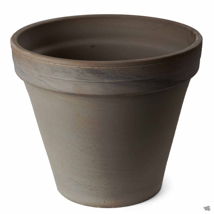 Chocolate Marbled German Clay Standard Pot 10.25 inch