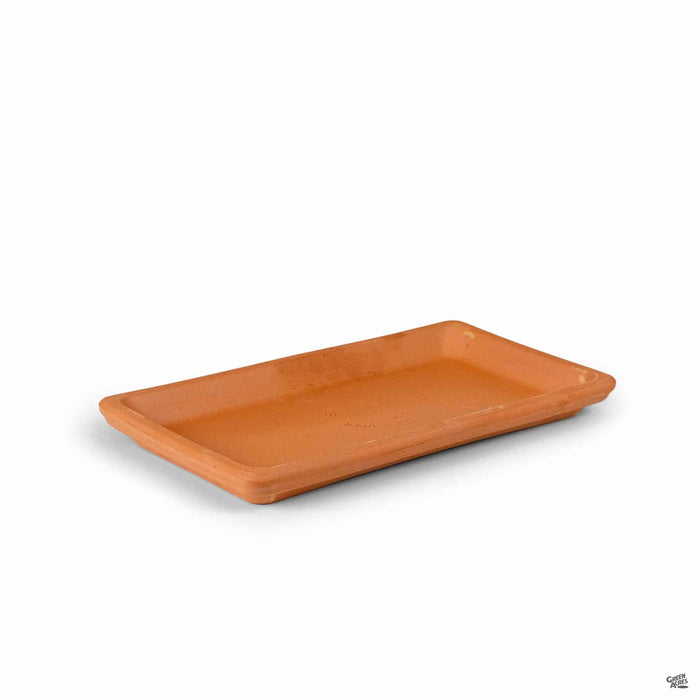 planter saucer Italian Rectangle Saucer Terracotta — Green Acres Nursery & Supply