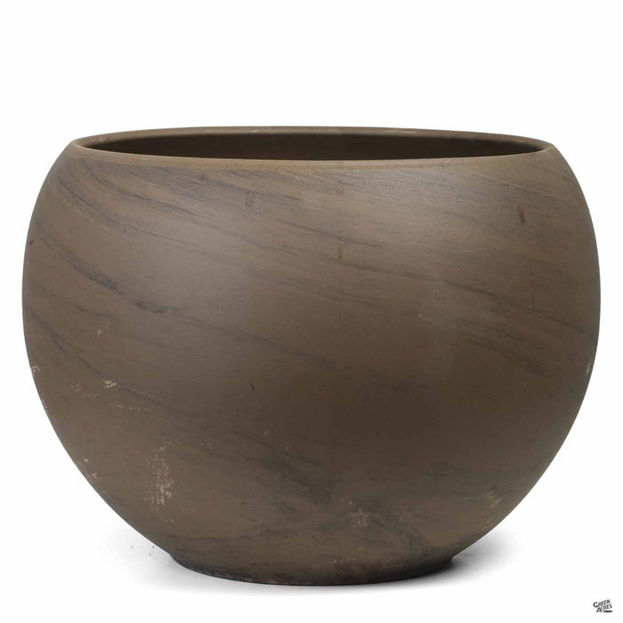 Luna Sphere Basalt Clay Pot 12.5 inch