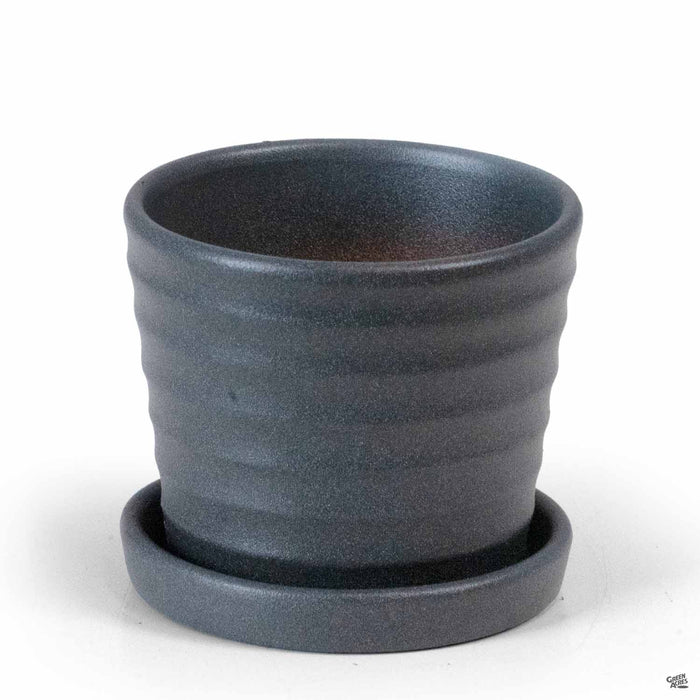 Matte Ribbed Pot — Green Acres Nursery & Supply