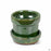 Standard Pot with Attached Saucer in Tropical Green 2.75 inch