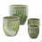 Decor Pot with Pattern - All 4 Sizes in Green