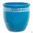 Décor Pot with Pattern - Size 2 in Teal