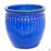 Décor Pot with Pattern - Size 3 in Blue
