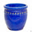 Decor Pot with Pattern - Size 4 in Blue