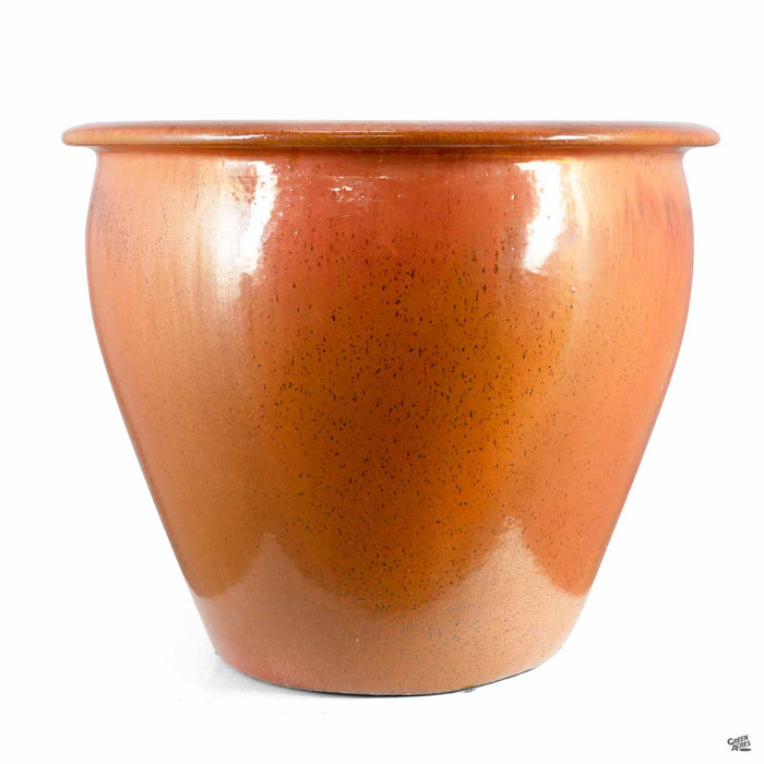 Fish Bowl Pot in Copper Medium