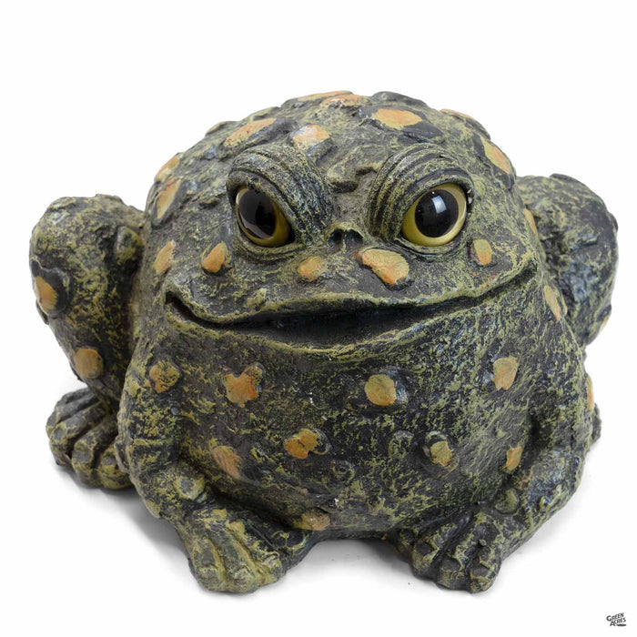Toad Hollow Toad Figurine Large in Dark Natura