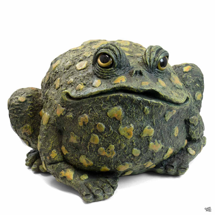 Toad Hollow Toad Figurine Extra-Large in Dark Natural