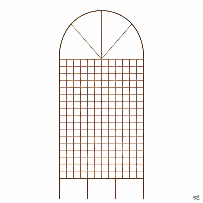 Artisan Rustic Trellis Arched 48 by 96 inches