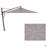 10' x 13' Plus Cantilever Umbrella Bliss Sand with Bronze