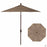 Push Button Tilt 7.5 foot Market Umbrella in Ridge Canyon with Bronze