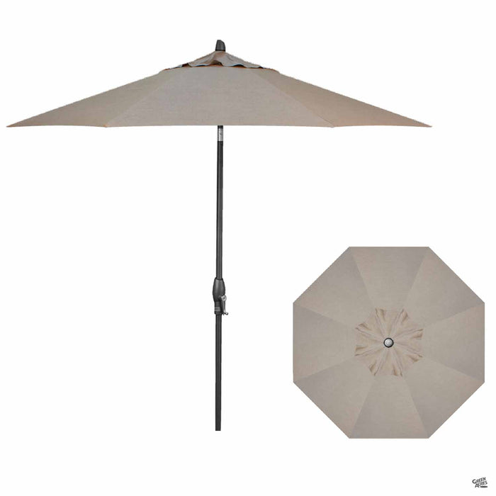 living accents 9 ft tiltable red market patio umbrella Market 9'