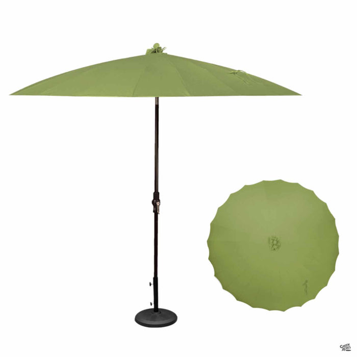 green 10 patio umbrella Shanghai 10'